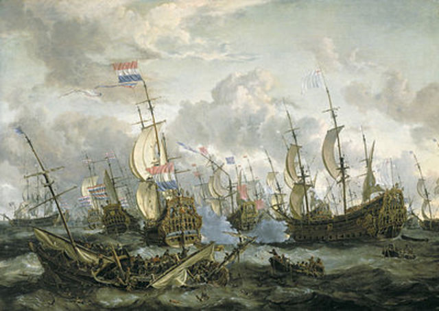 The first fleet of Dutch Ships arrived in India