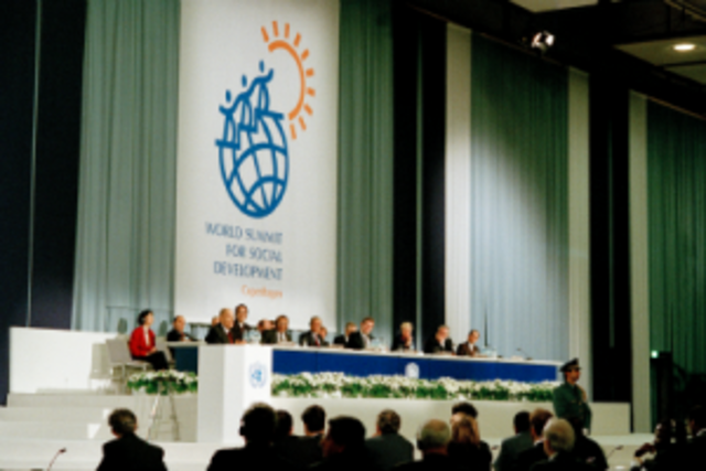 Cumbre Mundial sobre Desarrollo Social (WSSD)