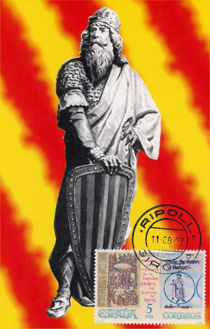 Guifré el Pelós deixa els comtats en herència