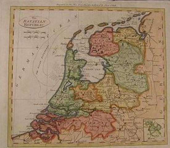 Nascono le Province Unite Olandesi con a capo Guglielmo d'Orange