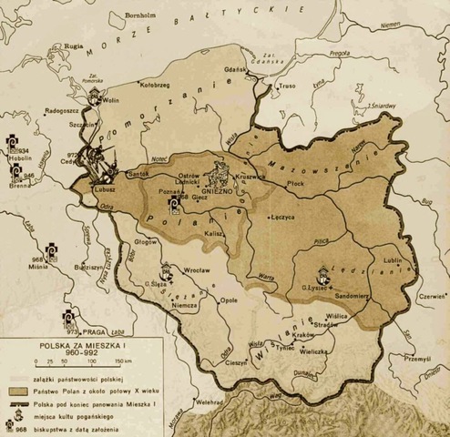 Se produce la re unificación de Polonia bajo el reinado de Vladislao I.