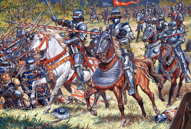 La batalla de Crécy