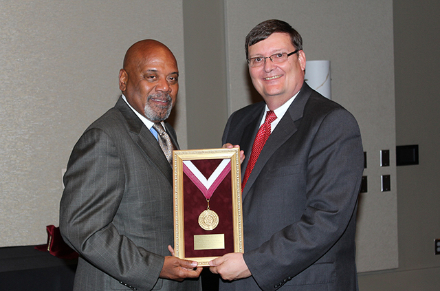 McClure is Honored by A&M