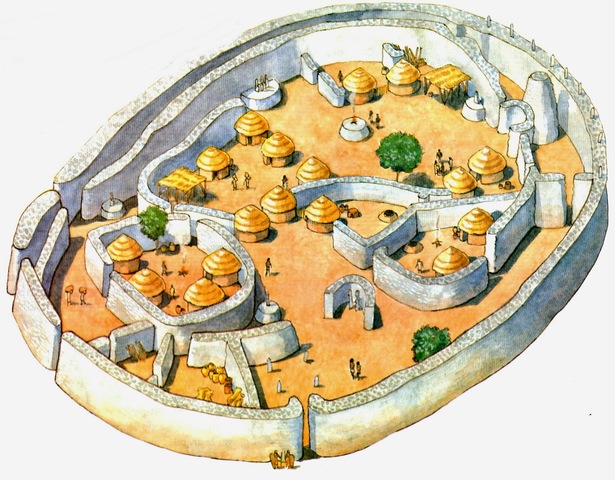 Reino del Gran Zimbabue en el sur de África