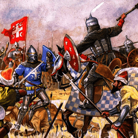 la batalla de Kosovo