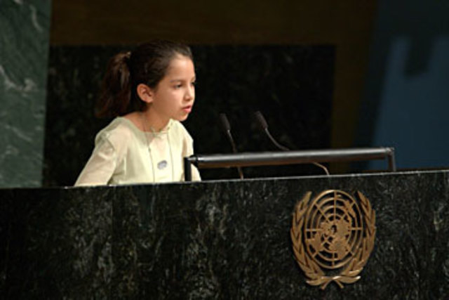 Sesión Especial de las Naciones Unidas en Favor de la Infancia.
