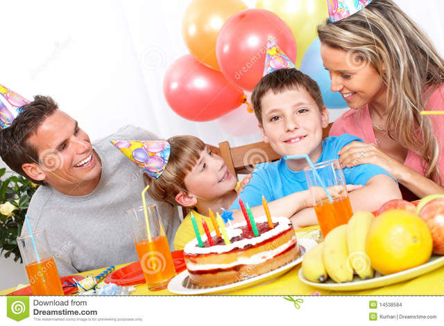 I will celebrate my birthdays in the center