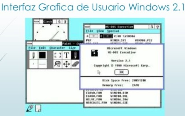 Windows 2.1 lanzado en enero de 1988