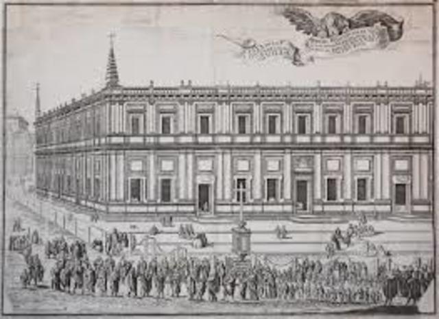 Establecimiento de la Casa de Contratación de Sevilla