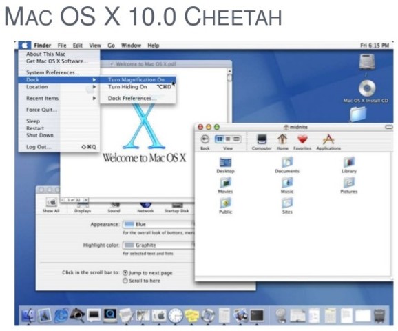 Mac OS X 10.0 Cheetah
