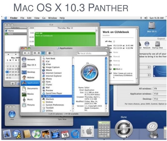 Mac OS X 10.3 Panther