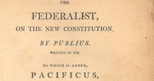 The Federalist Papers Published