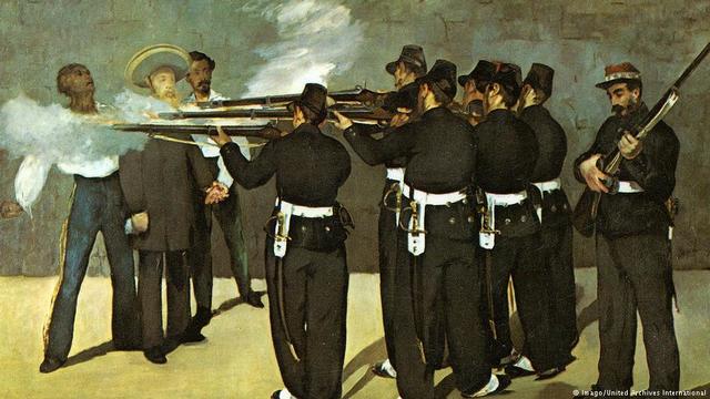 La muerte de Maximiliano de Habsburgo