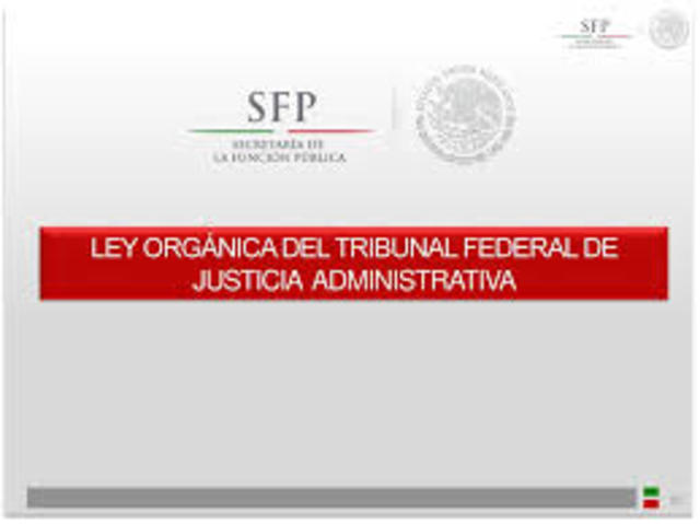 Ley Orgánica del Tribunal Federal de Justicia Administrativa
