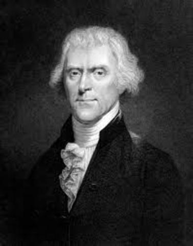 Thomas Jefferson - Second Vice President of the United States - 1797-1801