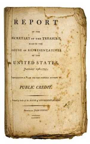 Hamilton's First Report on Public Credit