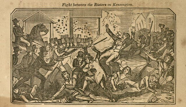 The Philadelphia riots