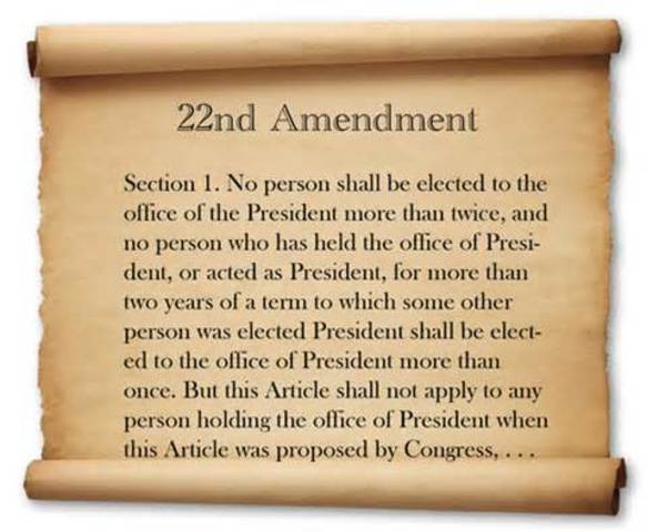 22nd Amendment is ratified
