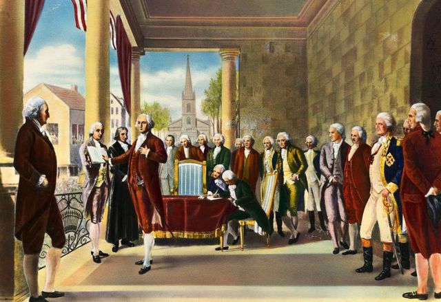 Election (Inauguration) of George Washington