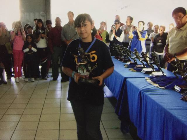 Gané primer lugar a nivel estatal ajedrez