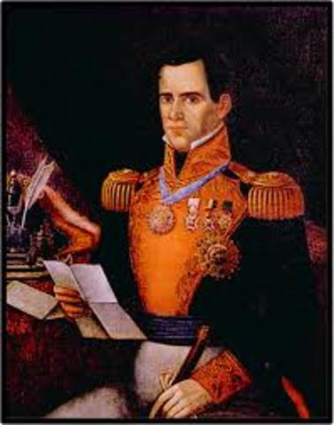 Santa Anna electo presidente