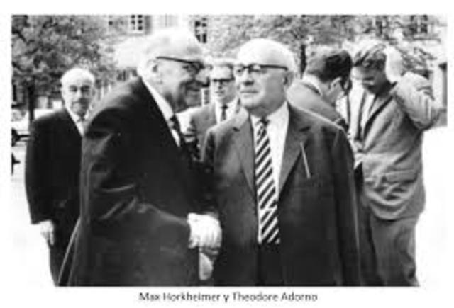 LOS SOCIÓLOGOS DE LA ESCUELA DE FRANKFURT 1944-1973