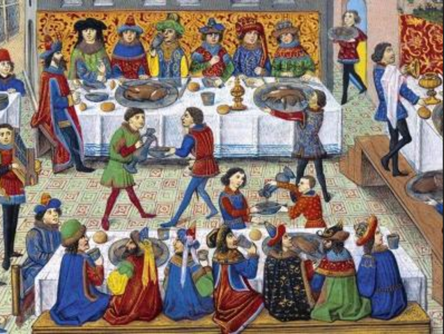 Ceremonial y cocina en la baja edad media