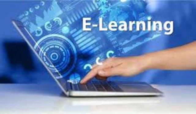 Es el nacimiento  E-learning