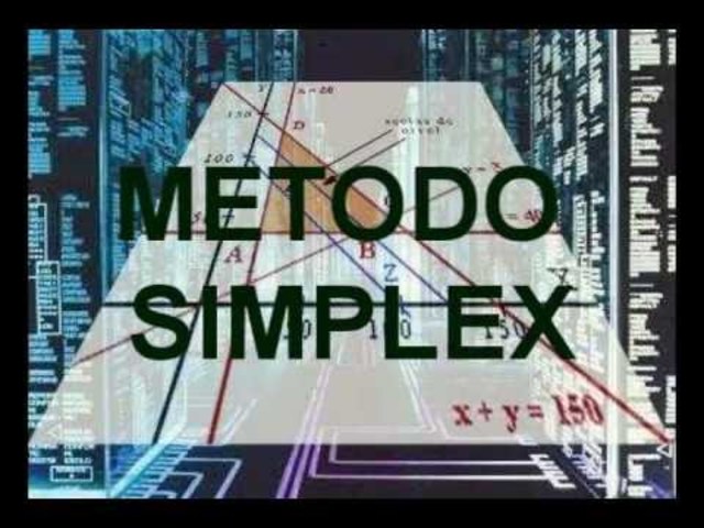 Metodo Simplex