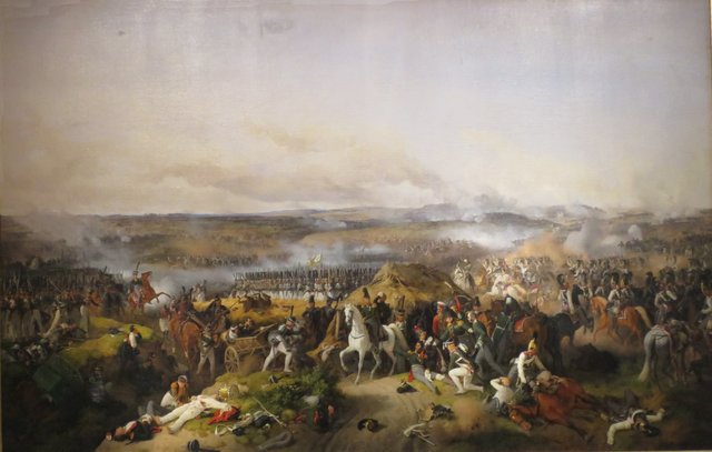 La batalla de Leipzig