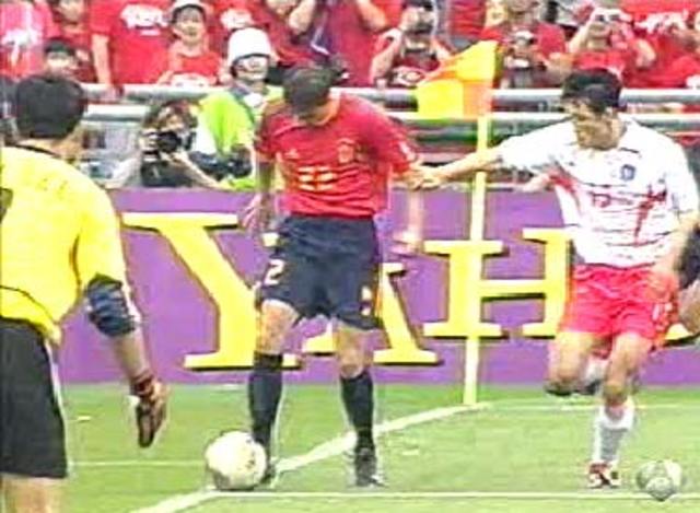 El gran robo a la selección en el mundial de Corea de 2002