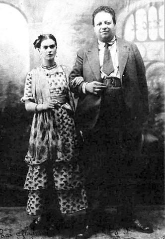 Frida se encuentra con Diego