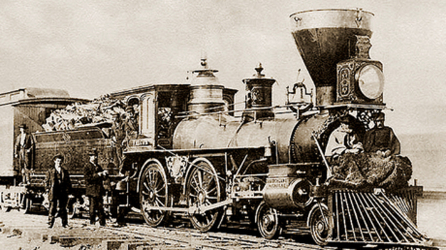 Transcontinental Rail road 1869