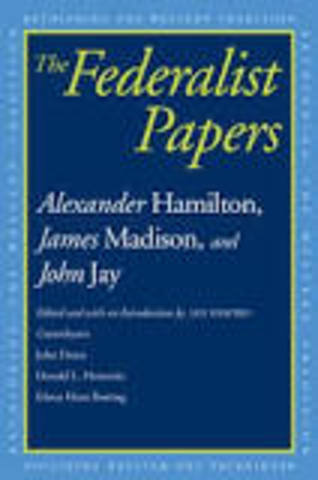 The Federalist Papers published