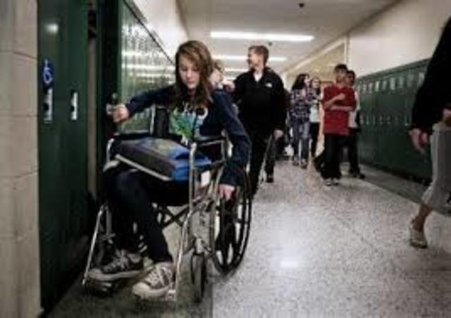 Atención a niños discapacitados en el sistema escolar