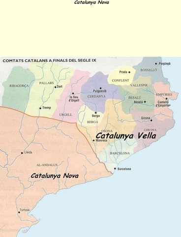 Divisió del territori de Catalunya