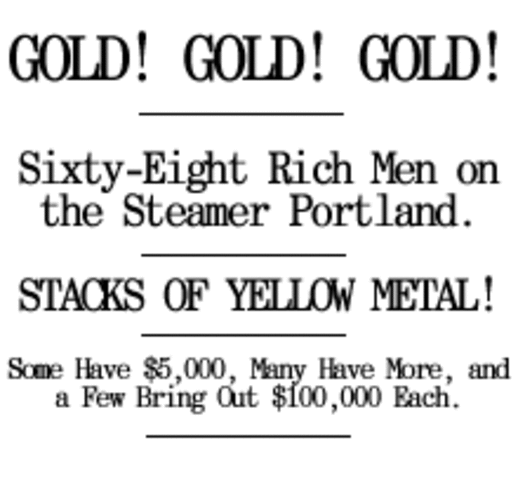 klondike gold rush
