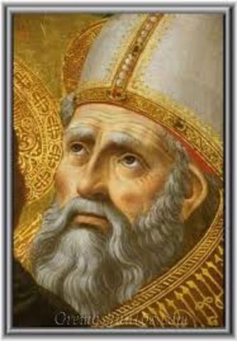 San Agustin se consagra obispo de Hipona