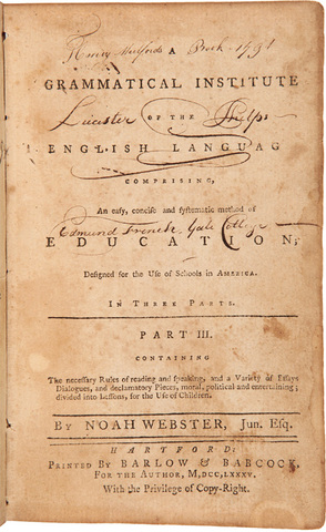 A Grammatical Institute of the English Language