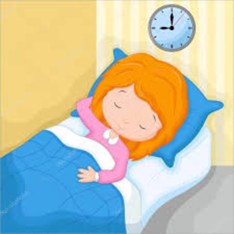 jenny later this evening going to sleep