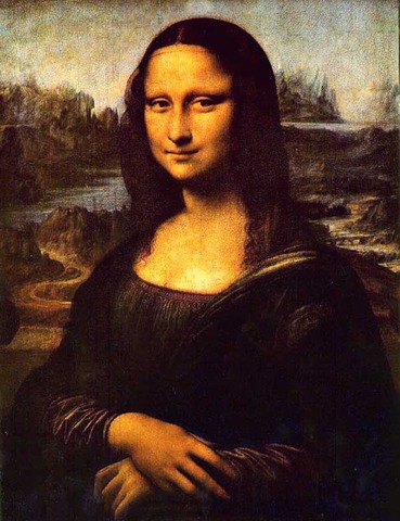 The Painting of Mona Lisa!