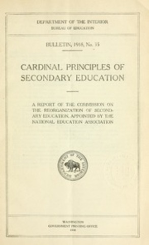 The Cardinal Principles Report of 1918