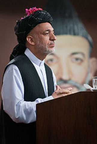 Hamid Karzai is Named Chairman of the Interim Administration