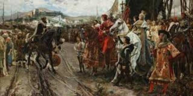 los musulmanes cruzan el gibaltar