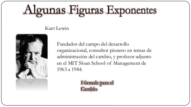 TEORÍA DEL DESARROLLO ORGANIZACIONAL