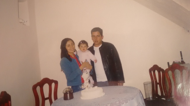 Matrimonio de mis padres. / Marriage of my parents.