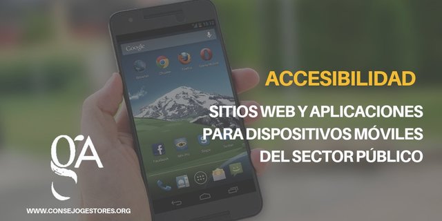 El "Real Decreto 1112/2018 sobre accesibilidad de los sitios web y aplicaciones para dispositivos móviles del sector público"
