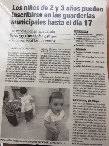 When I appear in the newspaper