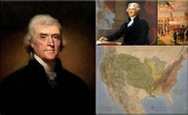 Thomas Jefferson elected President