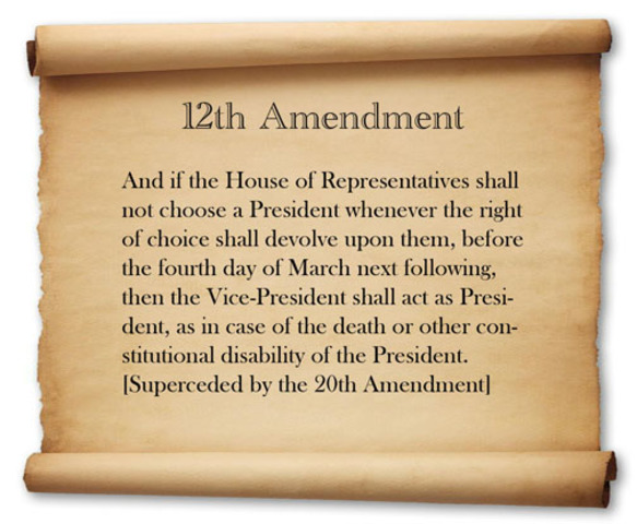 Election of 1800 (12th Amendment)